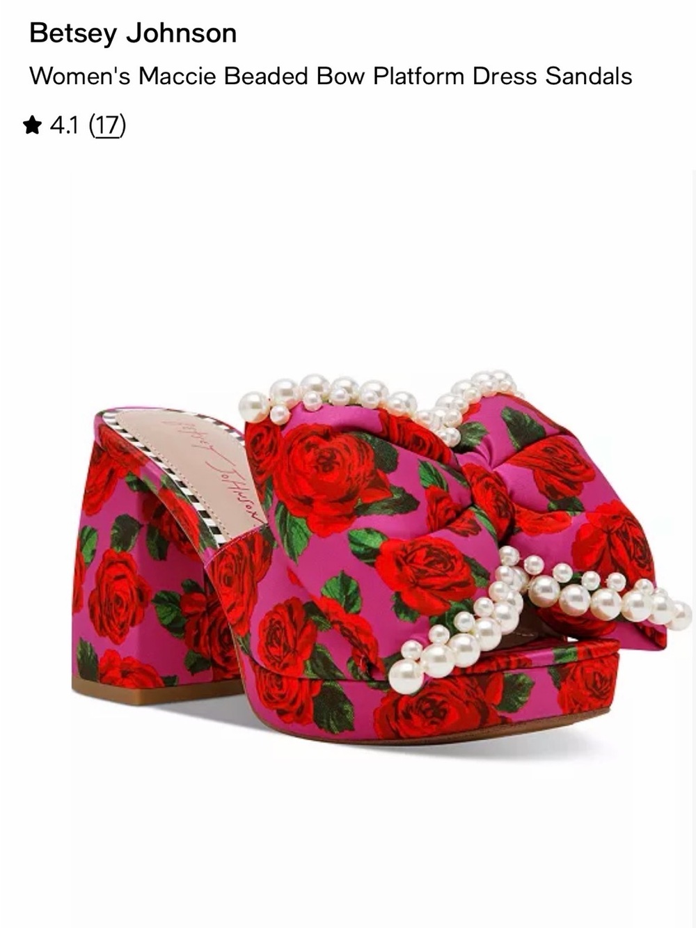 Sexy Floral Heels- 6